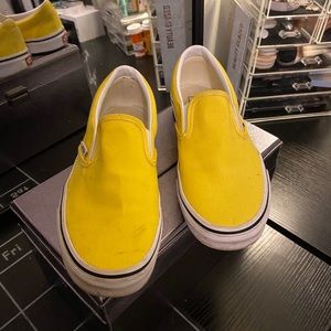 Slip on Vans Yellow